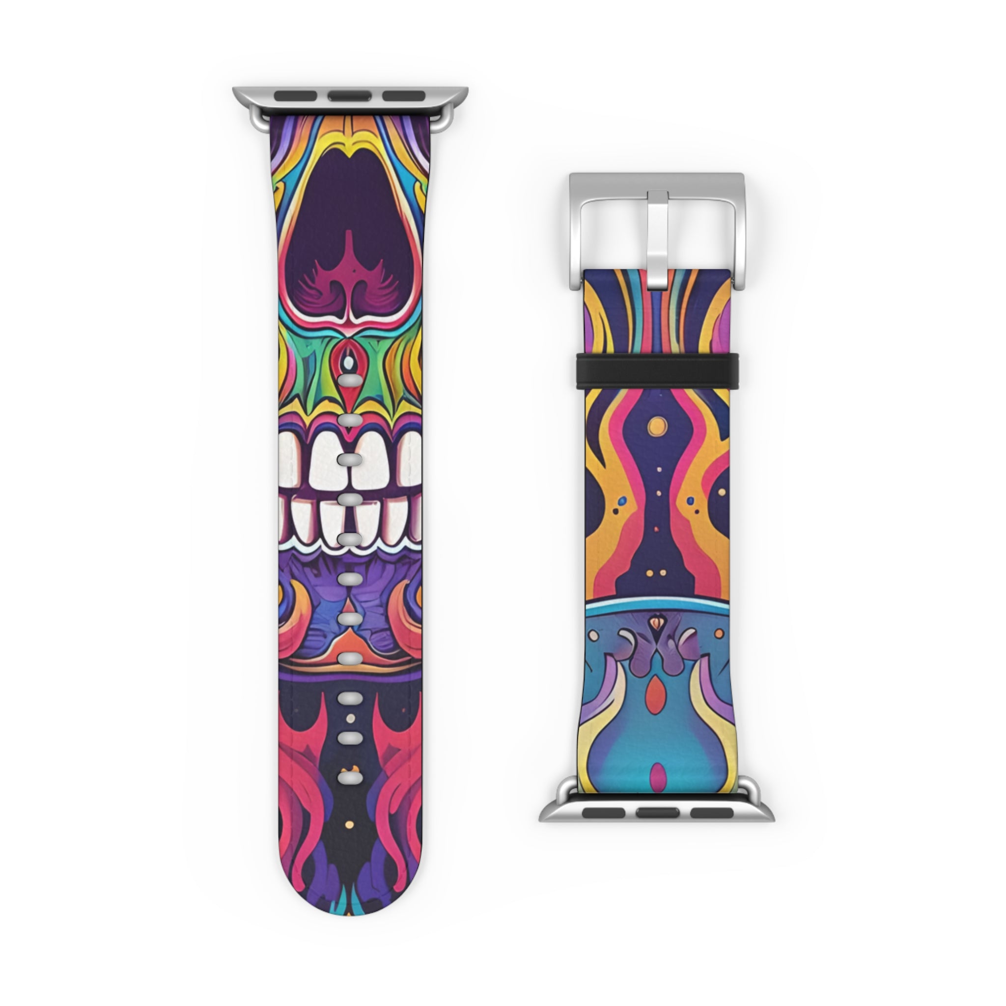 Psychedelic Skull - Watch Band