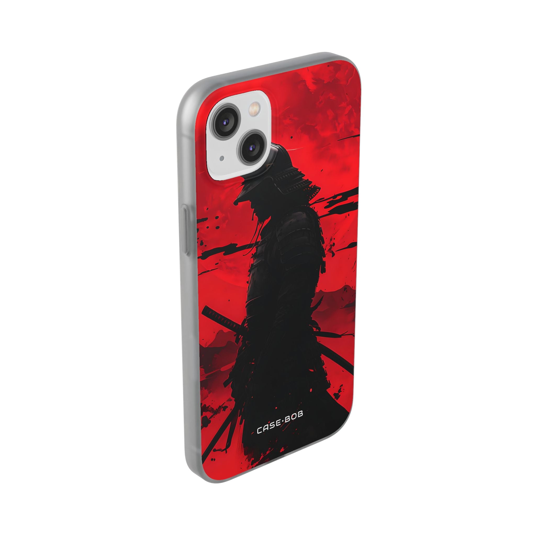 Crimson Samurai iPhone 14 Plus Case - Soft