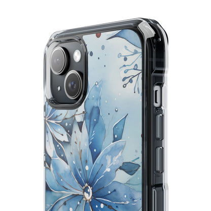 Floral Frost Embrace iPhone Case - Impact