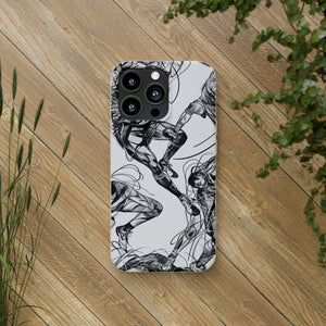 Dynamic Athletic Surrealism | Biodegradable Phone Case