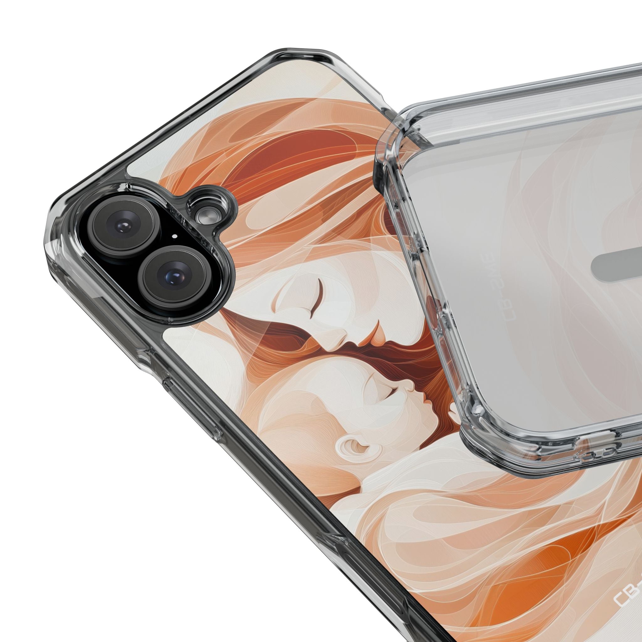 Embrace Softly Together iPhone Case - Impact
