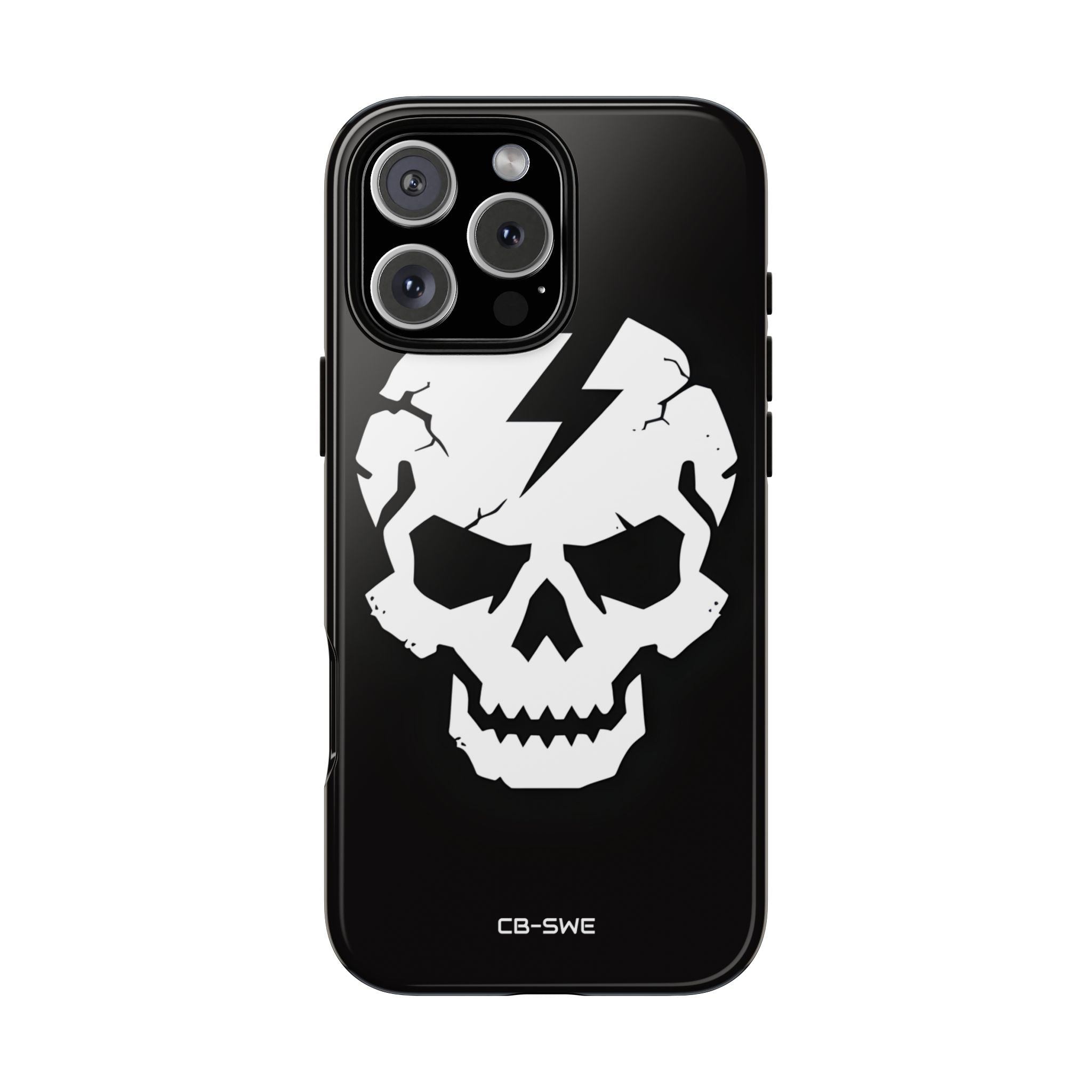 Cracked Skull Drama - iPhone Case