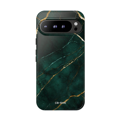 Emerald Veins Flow - Google Pixel Case