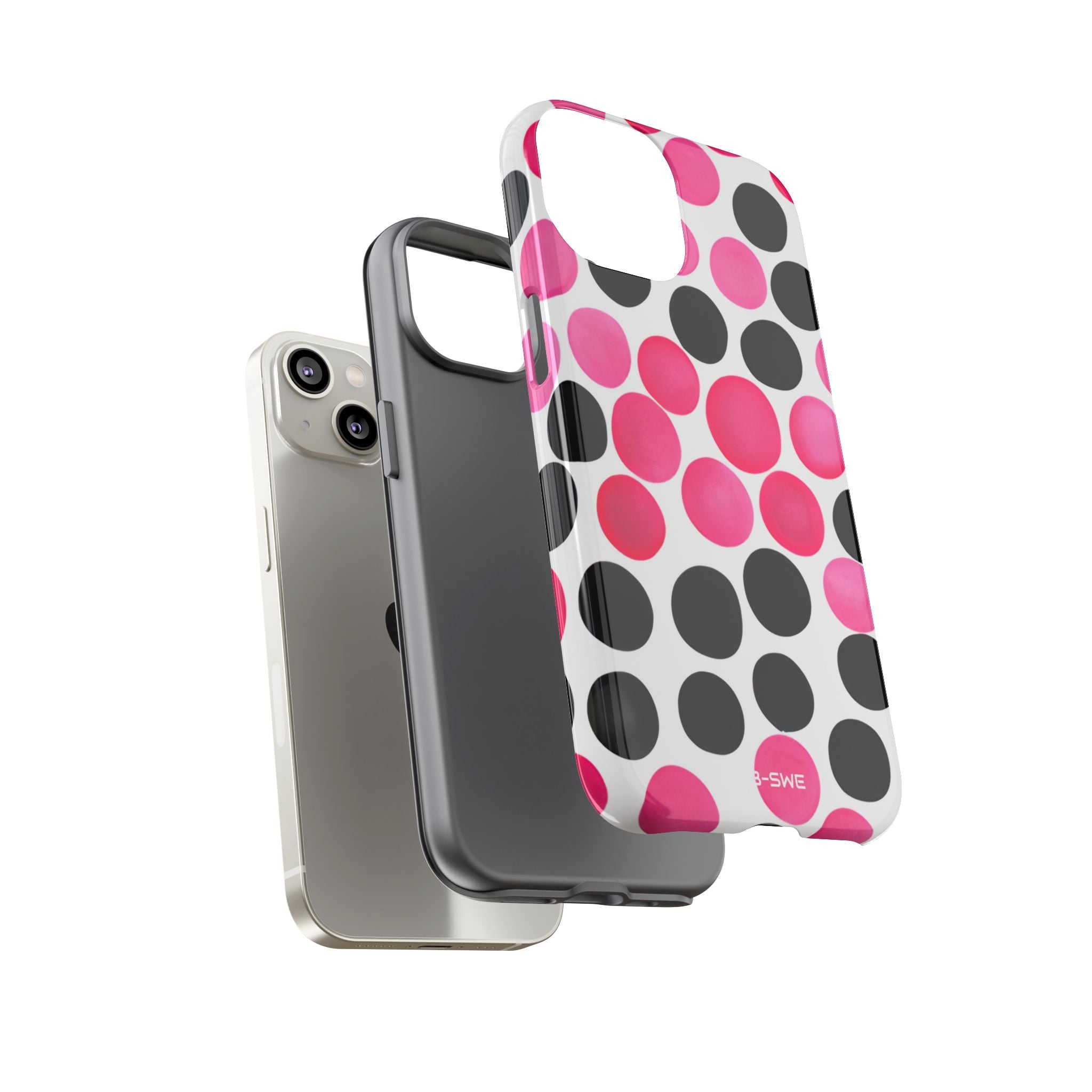Pulsing Circles Illusion - iPhone Case