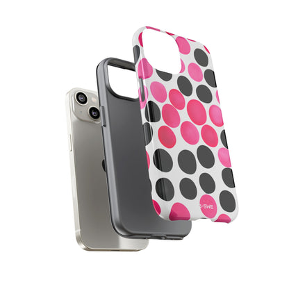 Pulsing Circles Illusion - iPhone Case