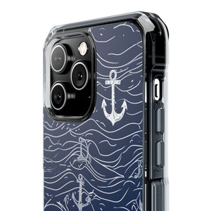 Nautical Serenity – Handyhülle für iPhone (Clear Impact – Magnetisch)