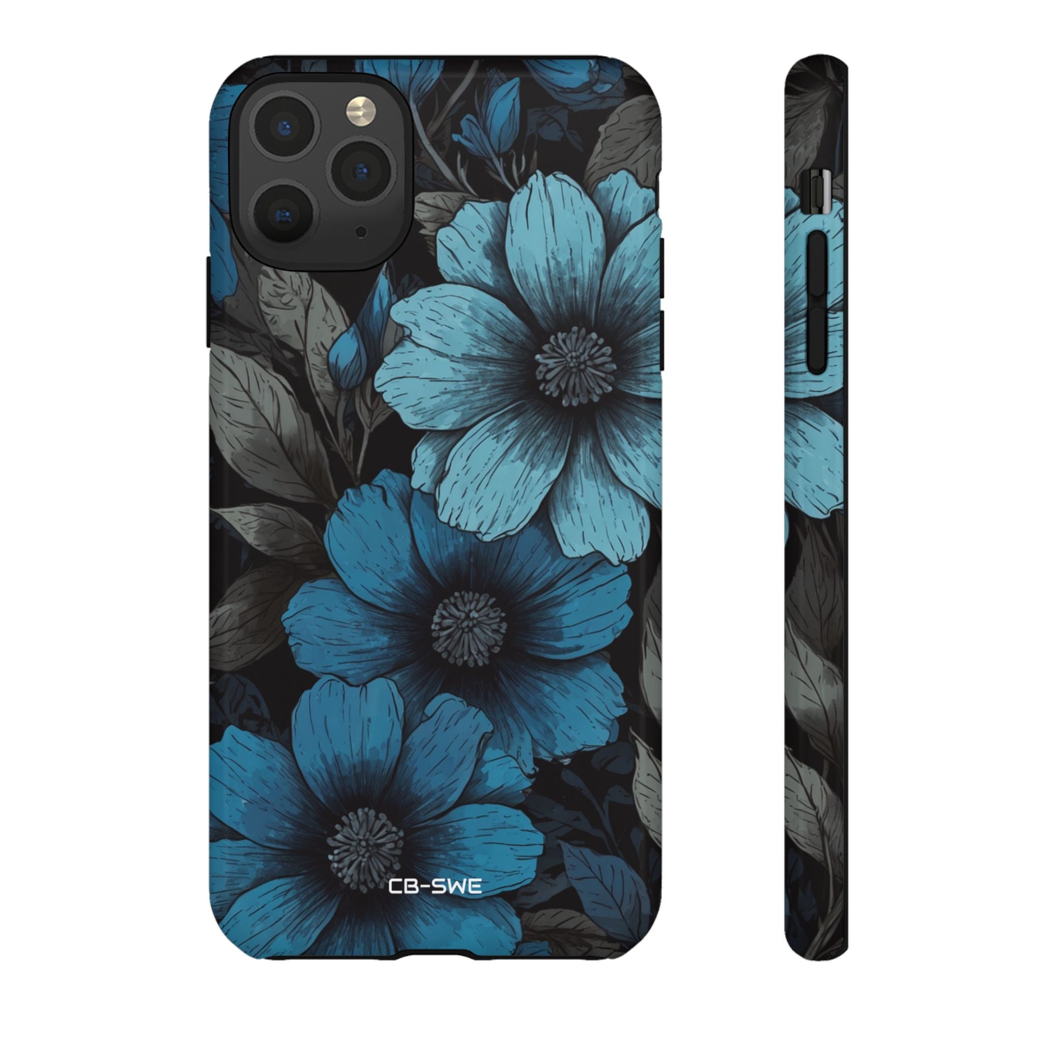 Flower Embrace Depth - iPhone Case