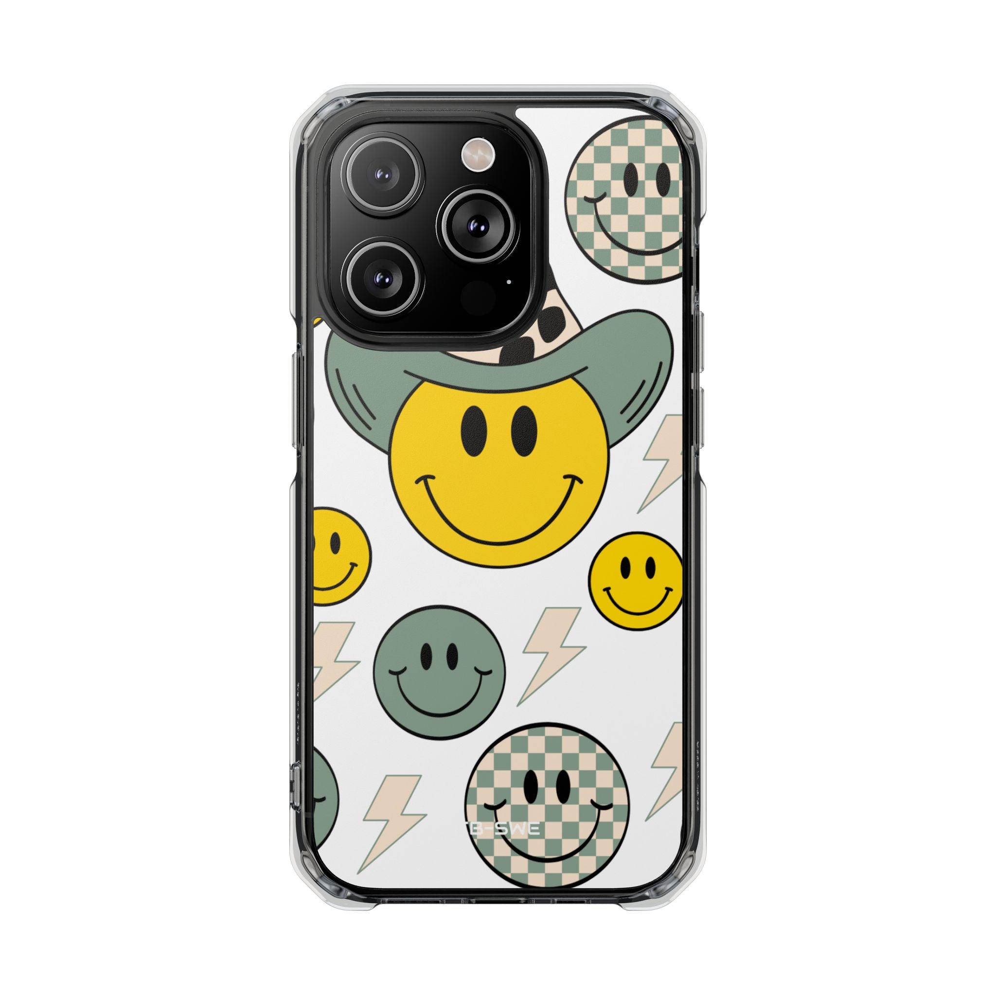 Pop Art Smiley Party iPhone Case - Impact