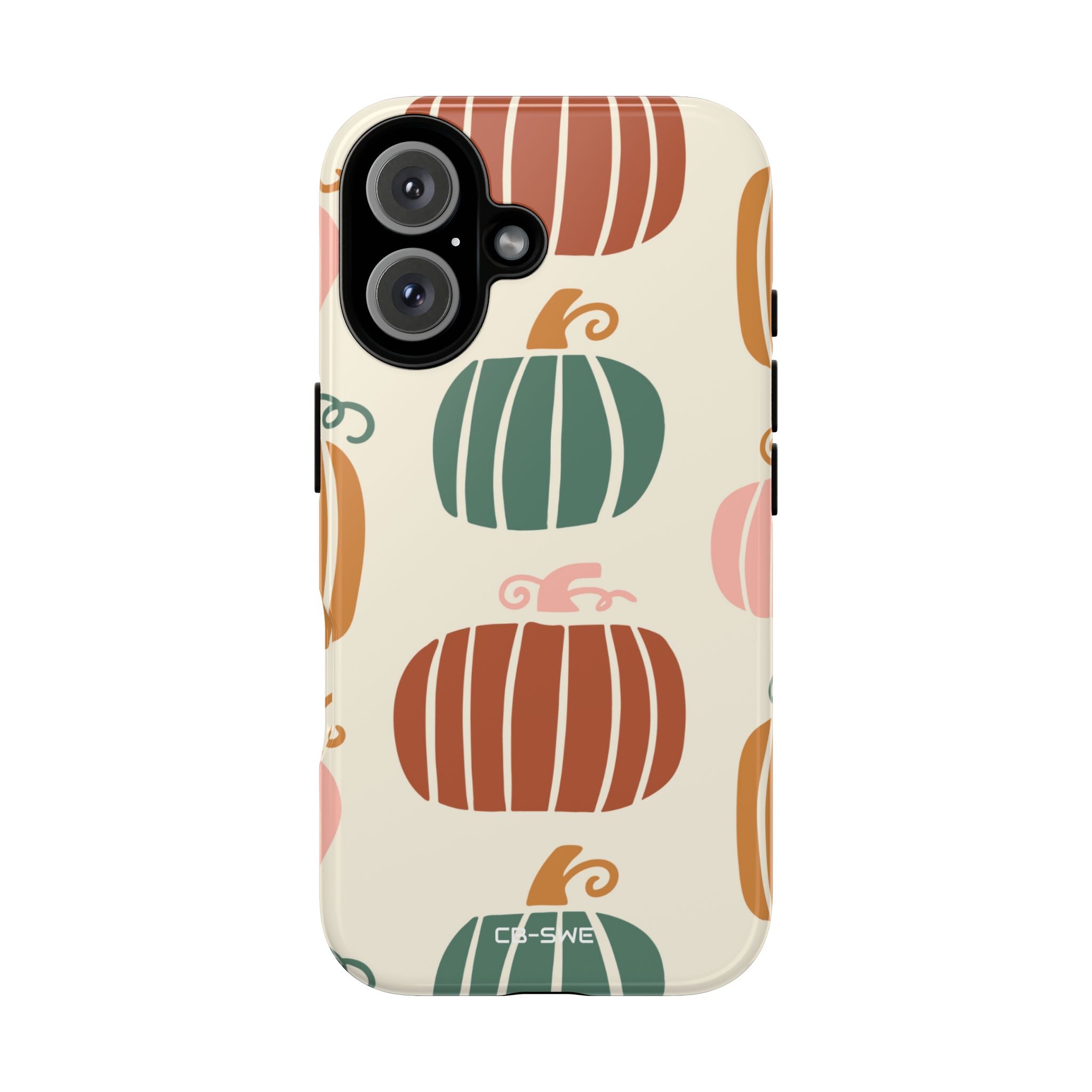 Whimsical Pumpkin Harmony - iPhone Case