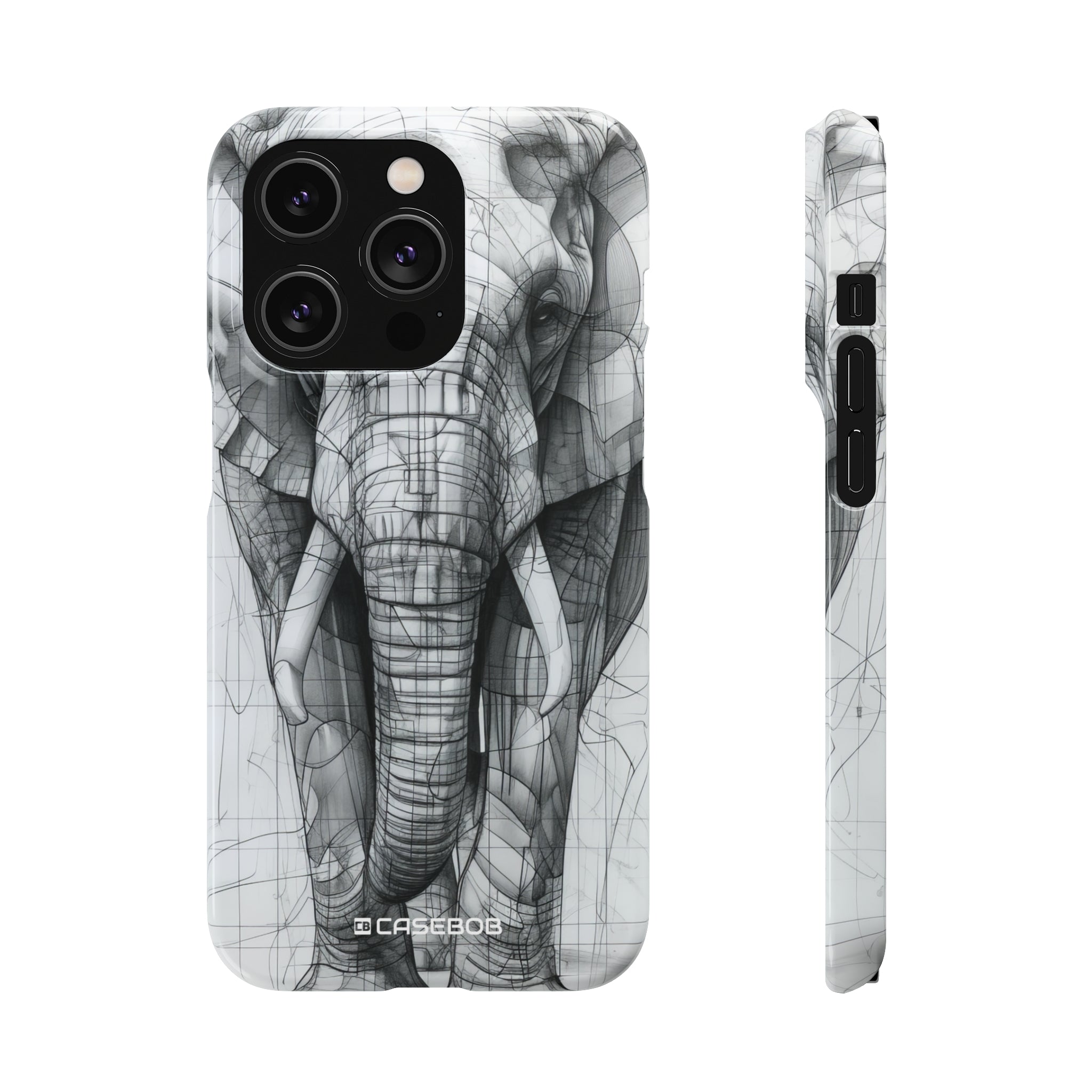 Technic Elephant | Slim Phone Case for iPhone