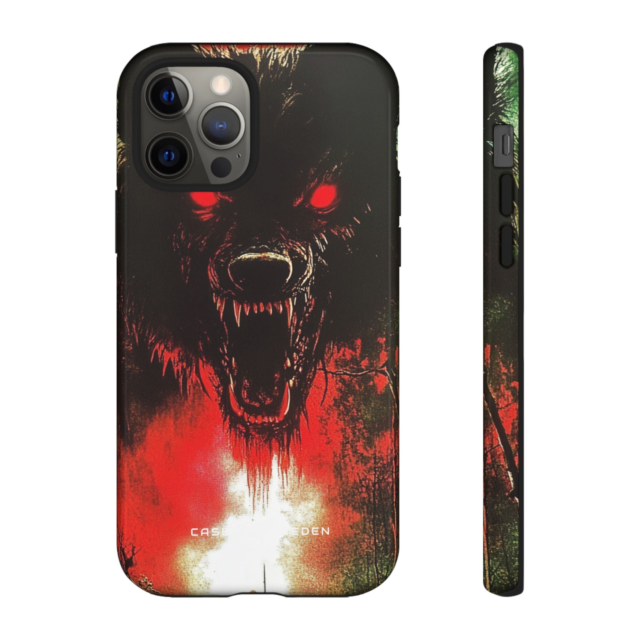 Bloodmoon Wolf's Lament iPhone 12 - Tough Phone Case