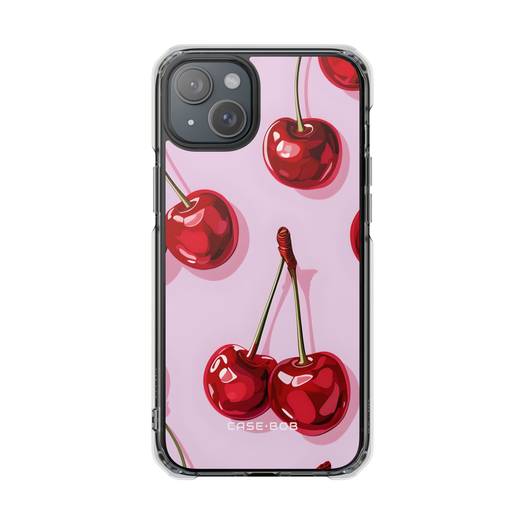 Glossy Cherry Burst iPhone 15 Plus Case - Impact