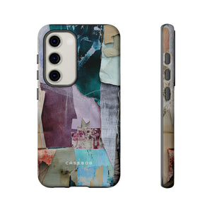 Textured Fabric Fusion - Protective Phone Case