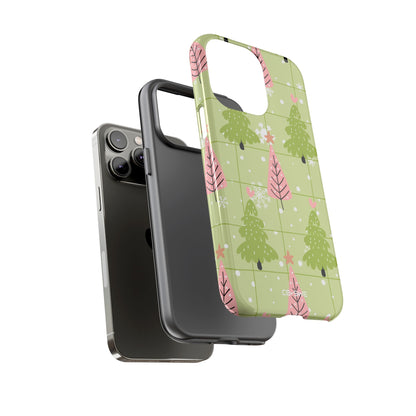 Whimsical Trees Dance - iPhone Case