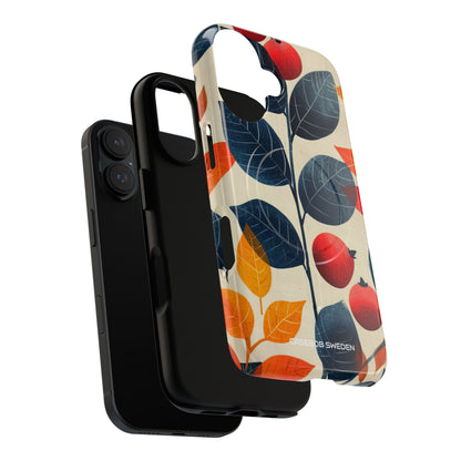 Autumn Nature Pattern - Tough + MagSafe® iPhone 16 Phone Case