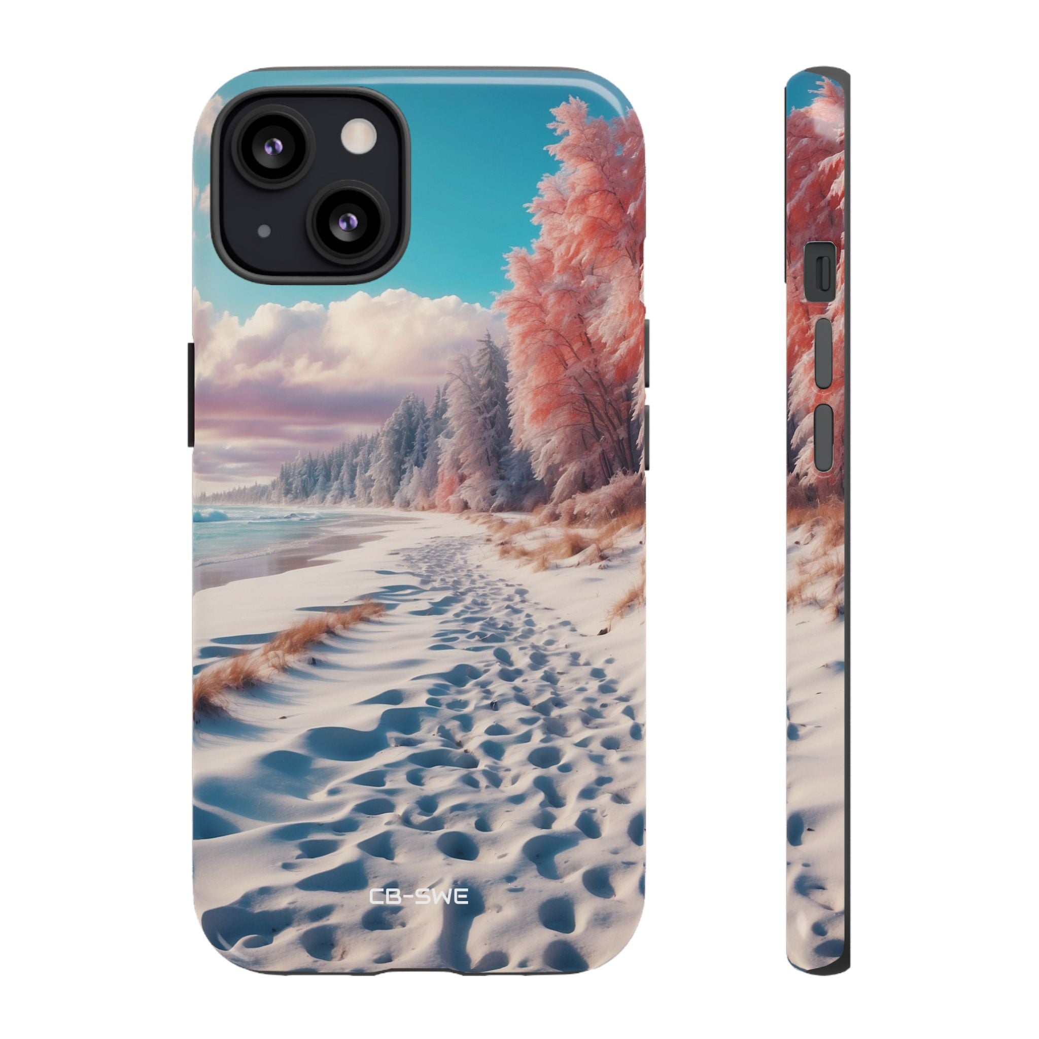 Shadows Embrace Waves - iPhone Case