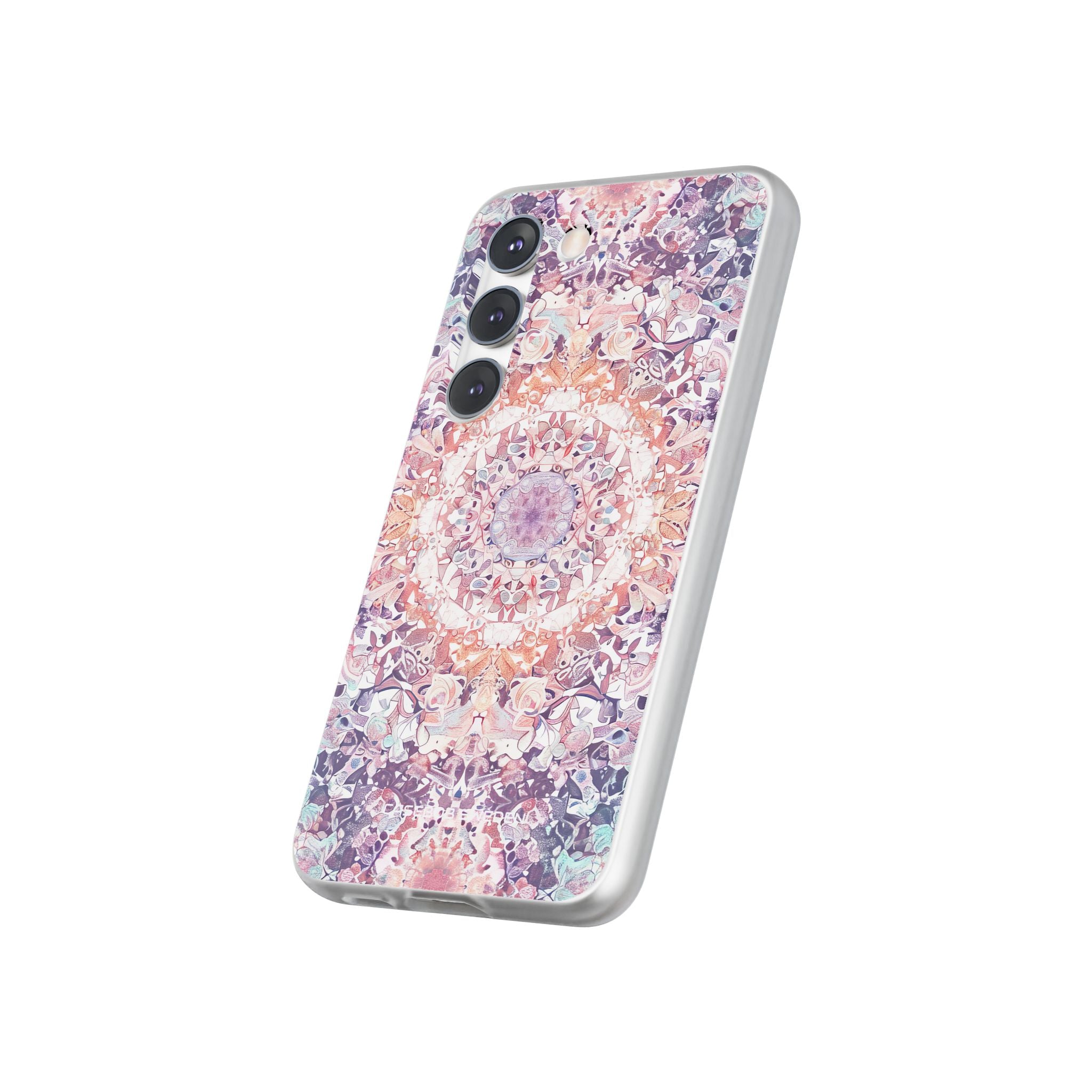 Purple Pink Mandala - Flexi Samsung S23 Phone Case