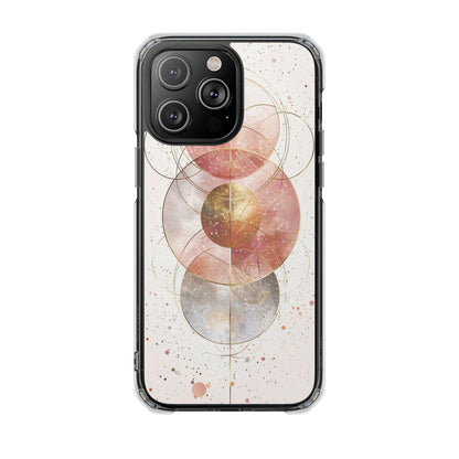 Circle Envelops Light iPhone Case - Impact