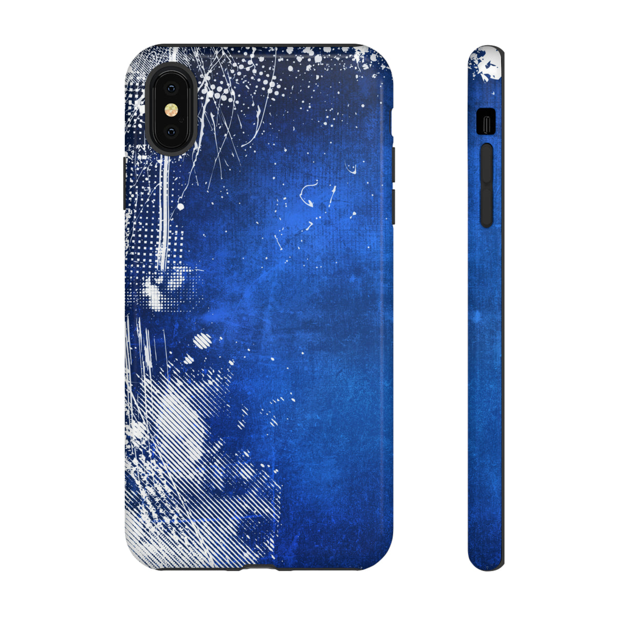 Grunge Blue - Protective Phone Case