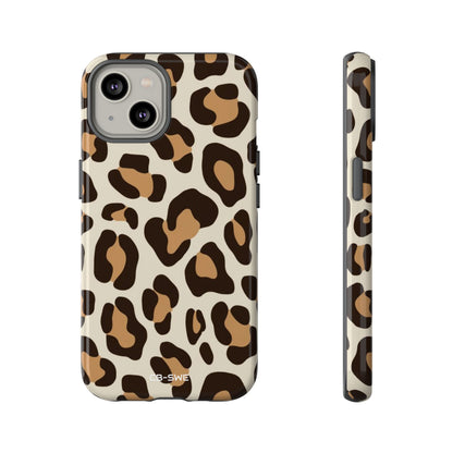 Leopard Print Elegance - iPhone Case