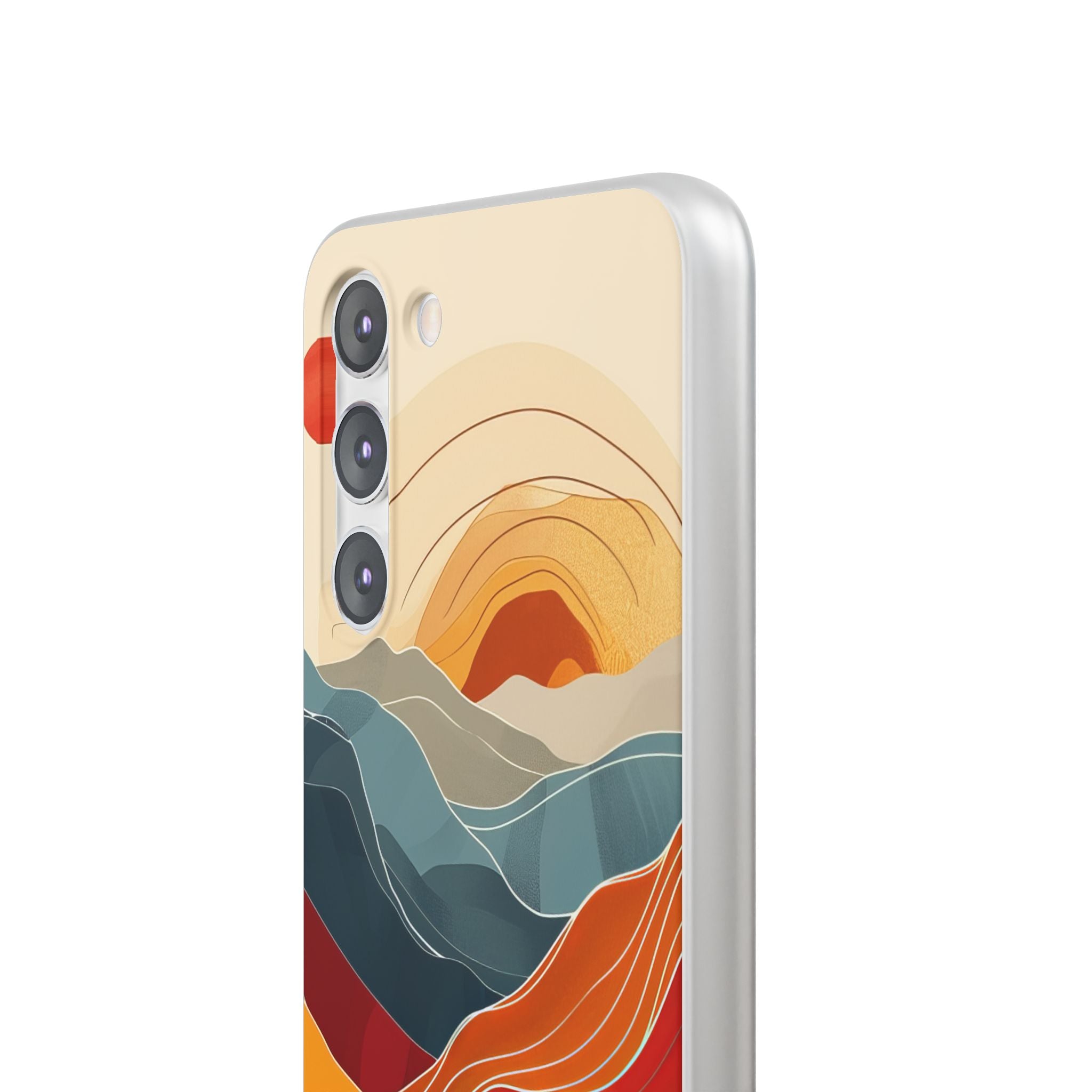 Sunset Waves | Flexible Phone Case for Samsung Galaxy