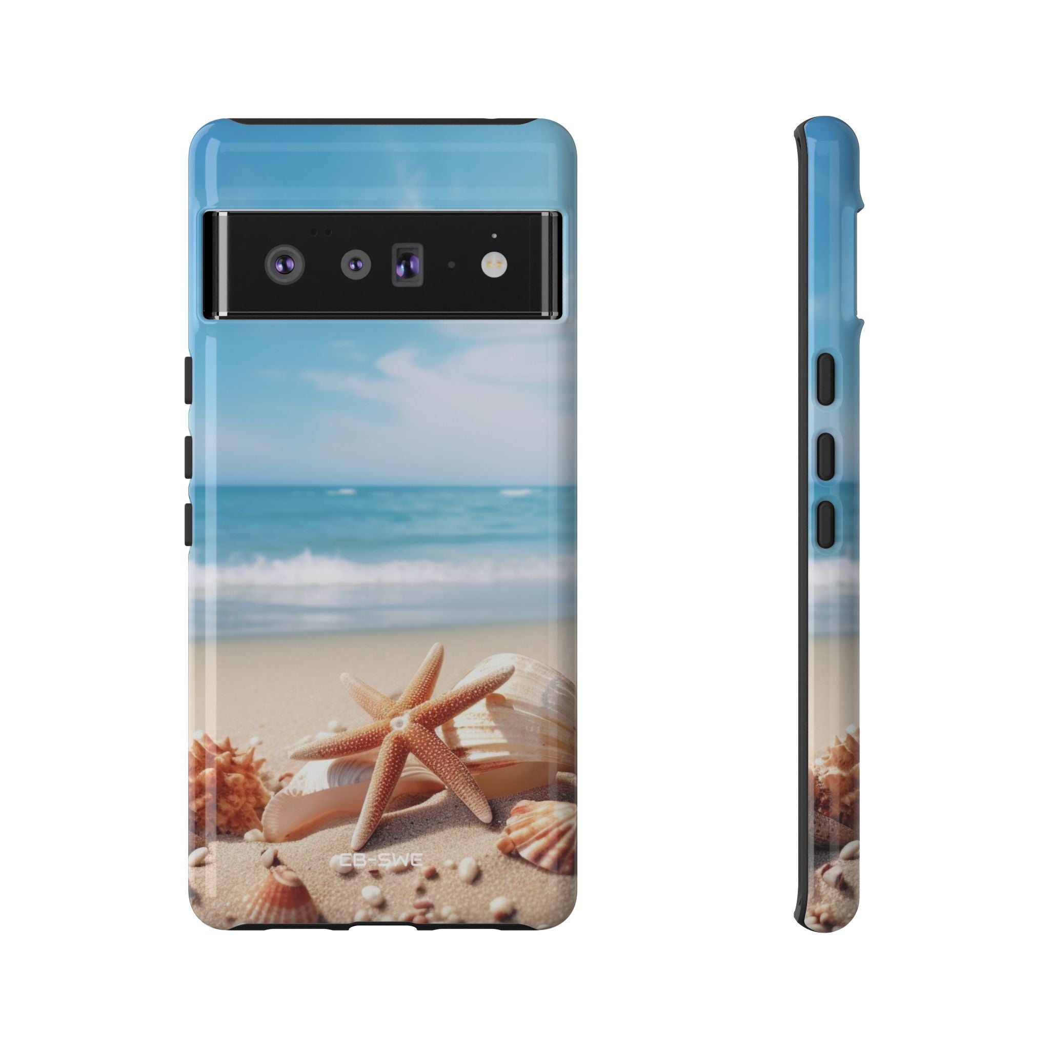 Shells Rest Beneath Waves - Google Pixel Case