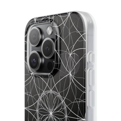 Radiant Petal Orbit iPhone 15 Pro Case - Soft