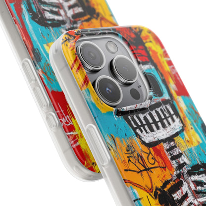 Skeleton Riot iPhone 15 Pro Case - Soft