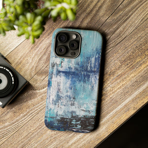 Blue Acrylic - Protective Phone Case