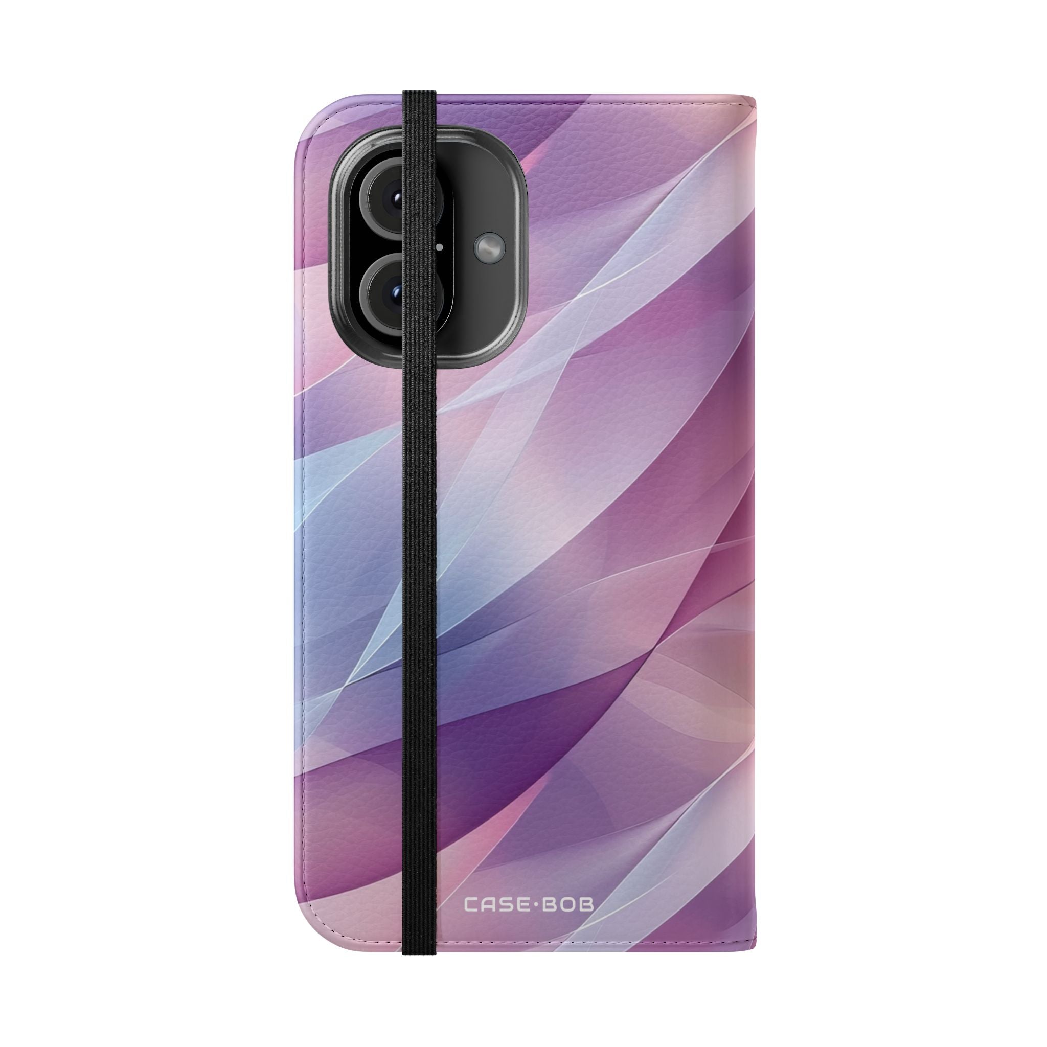 Pink Leafwave - iPhone 16  Case - Wallet