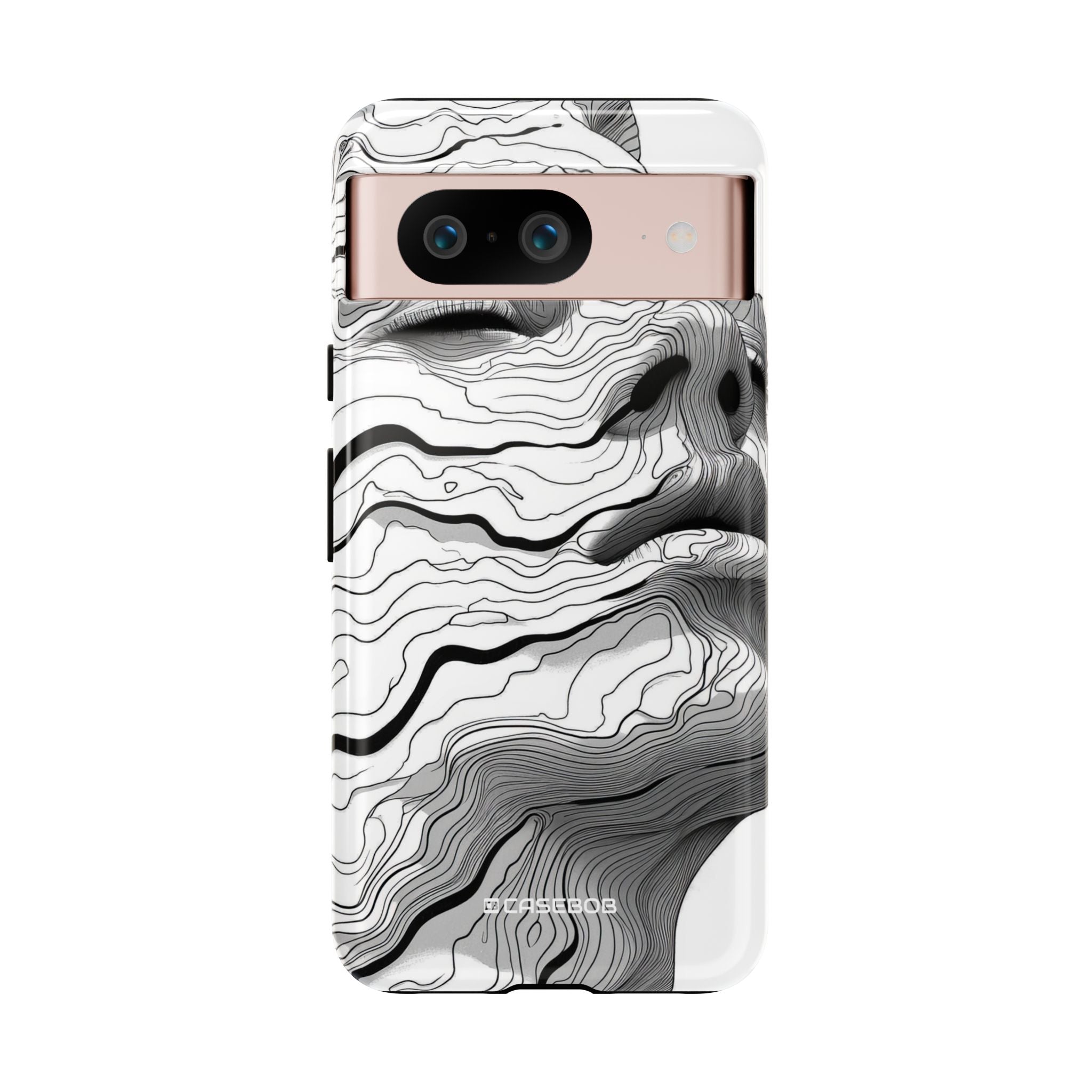 Topographic Serenity - Phone Case for Google Pixel