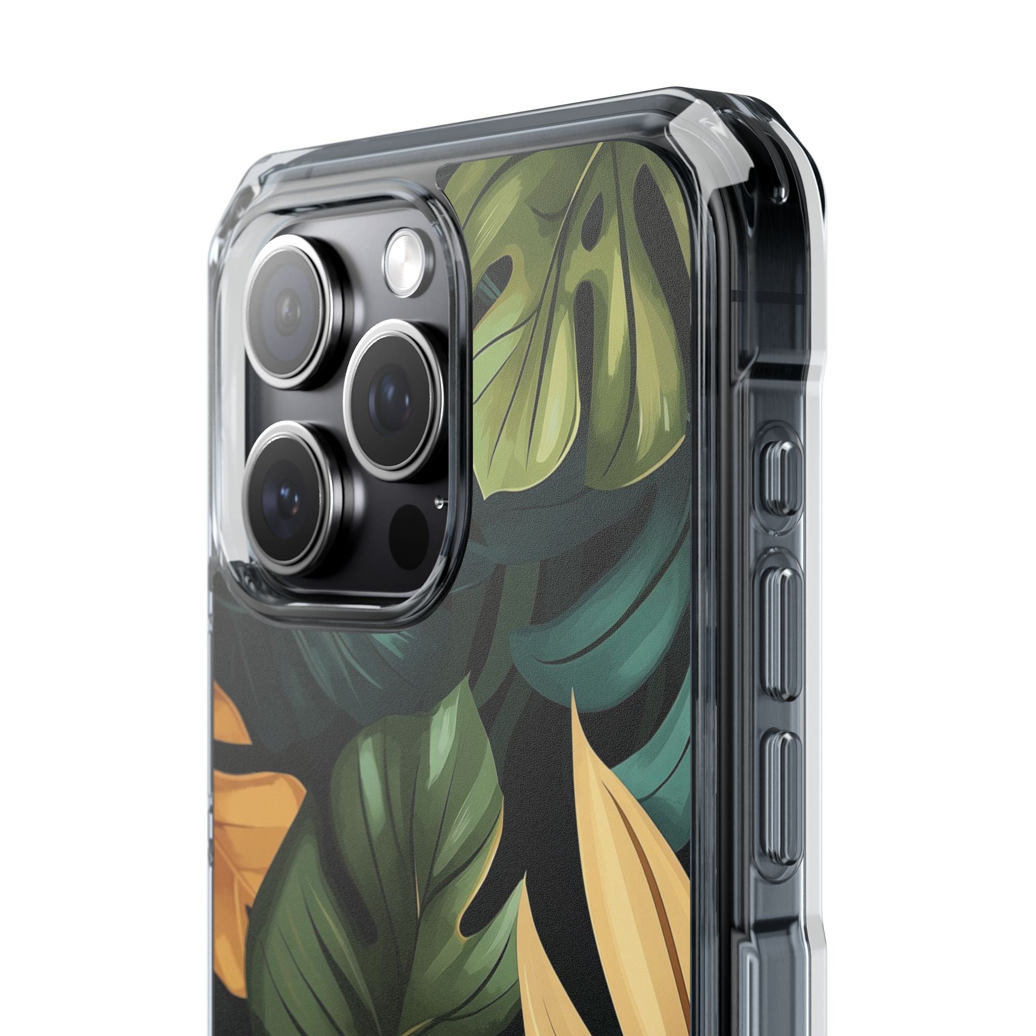 Tropical Leaves Dance iPhone Case - Impact