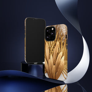 Gold Feather - Protective Phone Case