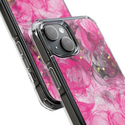 Vibrant Pink Swirls iPhone Case - Impact