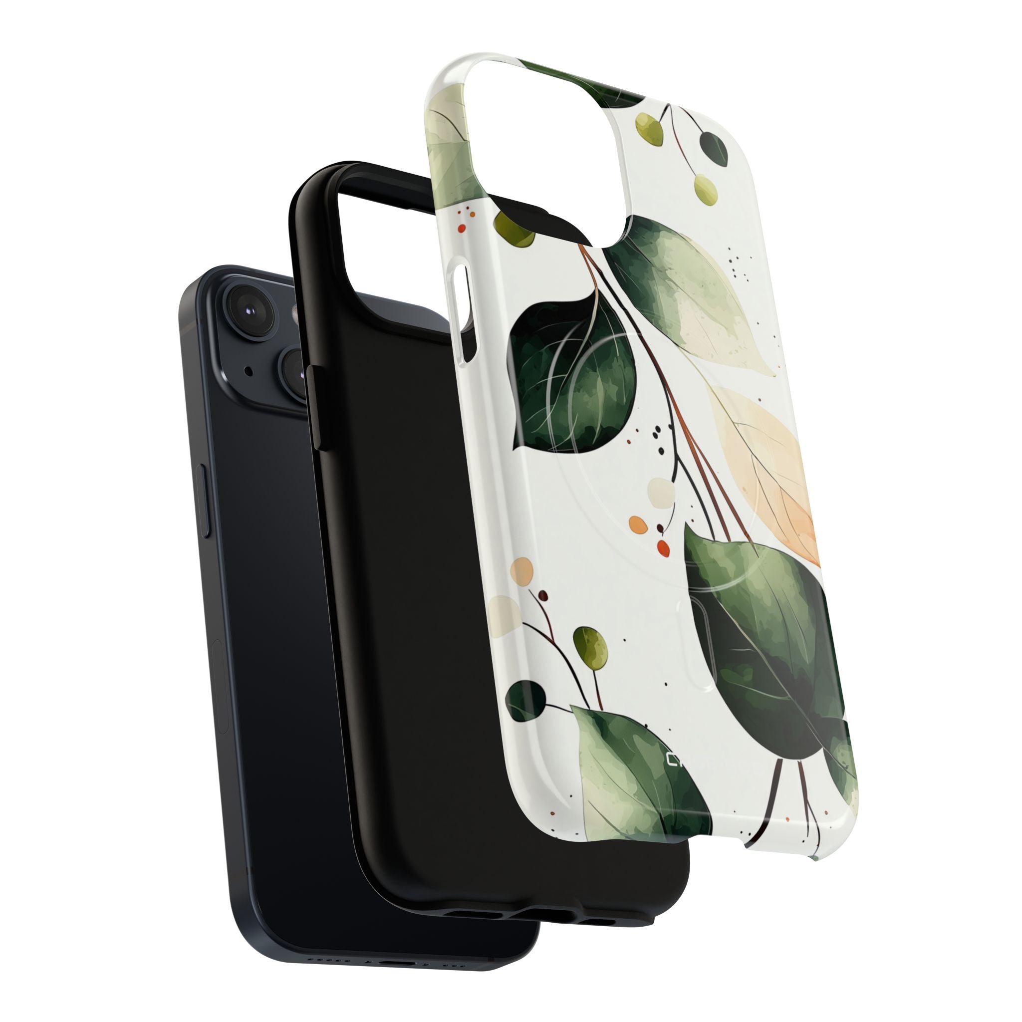 Greenberry Branch iPhone 14 Case - Tough+