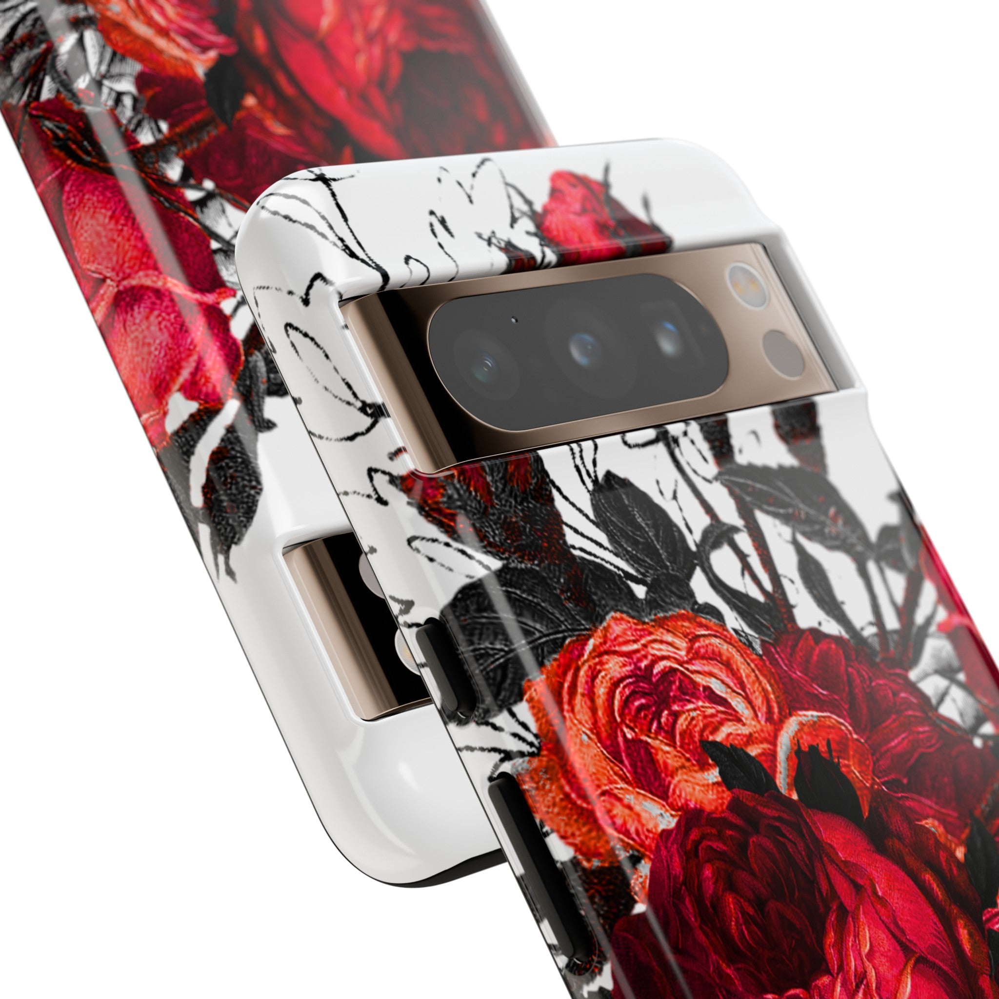 Serarose Gothic Flower - Protective Phone Case