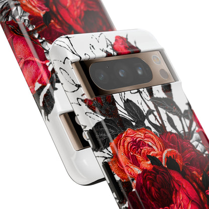 Serarose Gothic Flower - Protective Phone Case