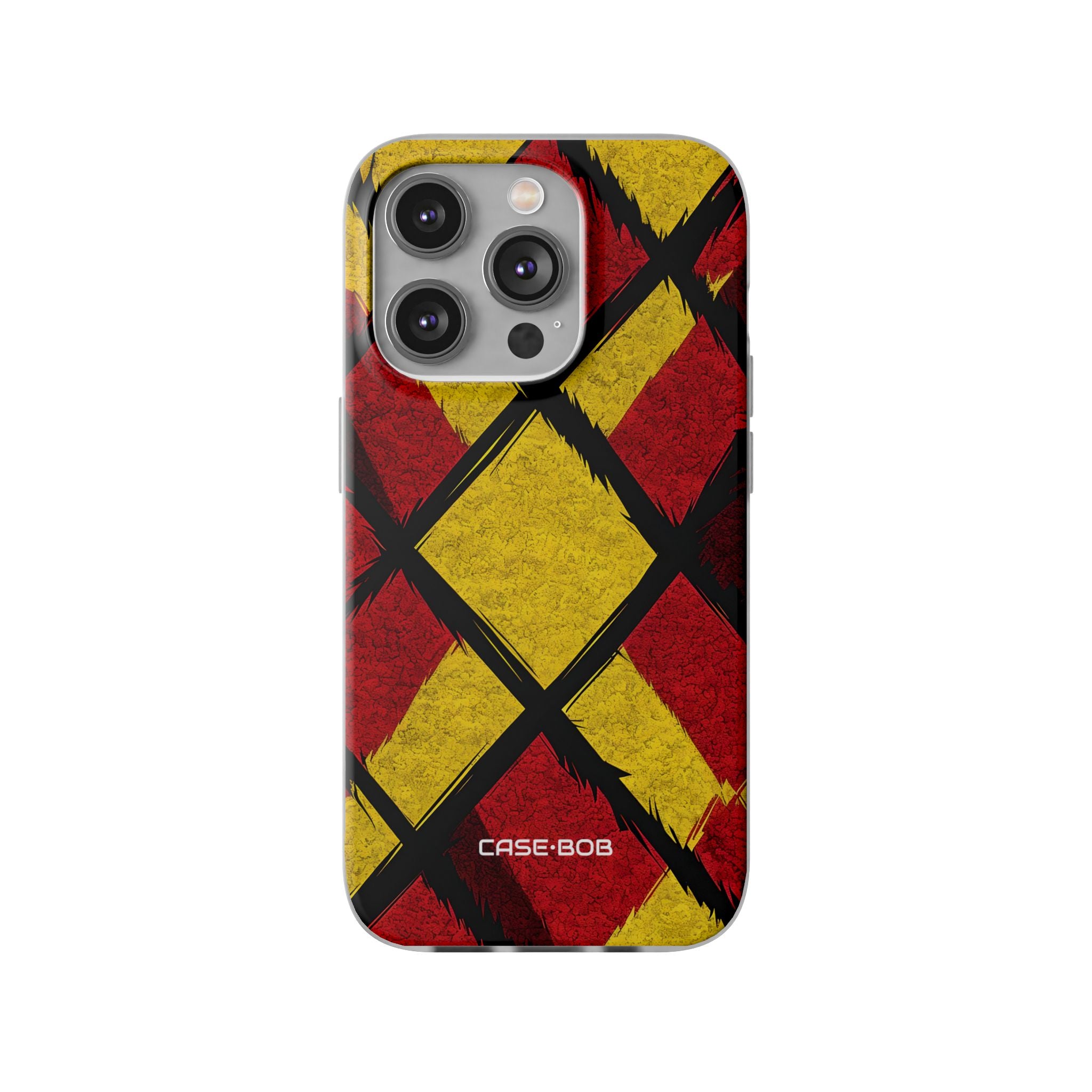 Vibrant Geometric Diamonds iPhone 14 Pro - Soft Case