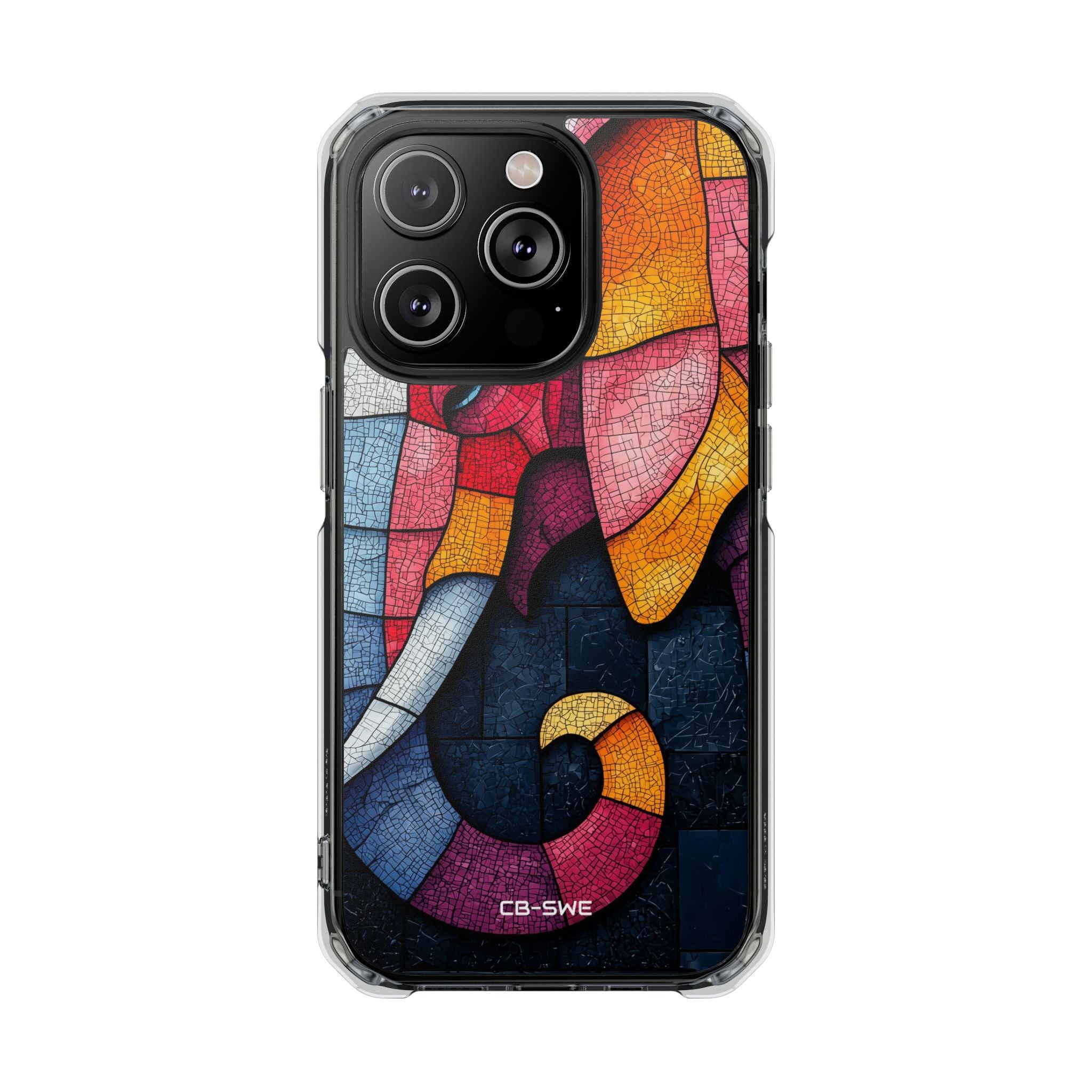 Elephant Reflects Light iPhone Case - Impact