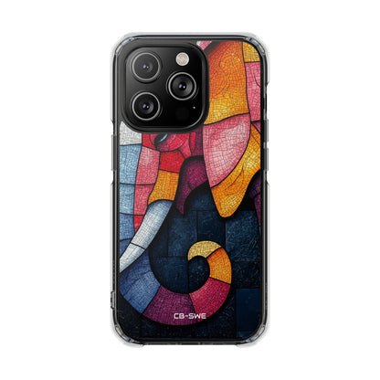 Elephant Reflects Light iPhone Case - Impact