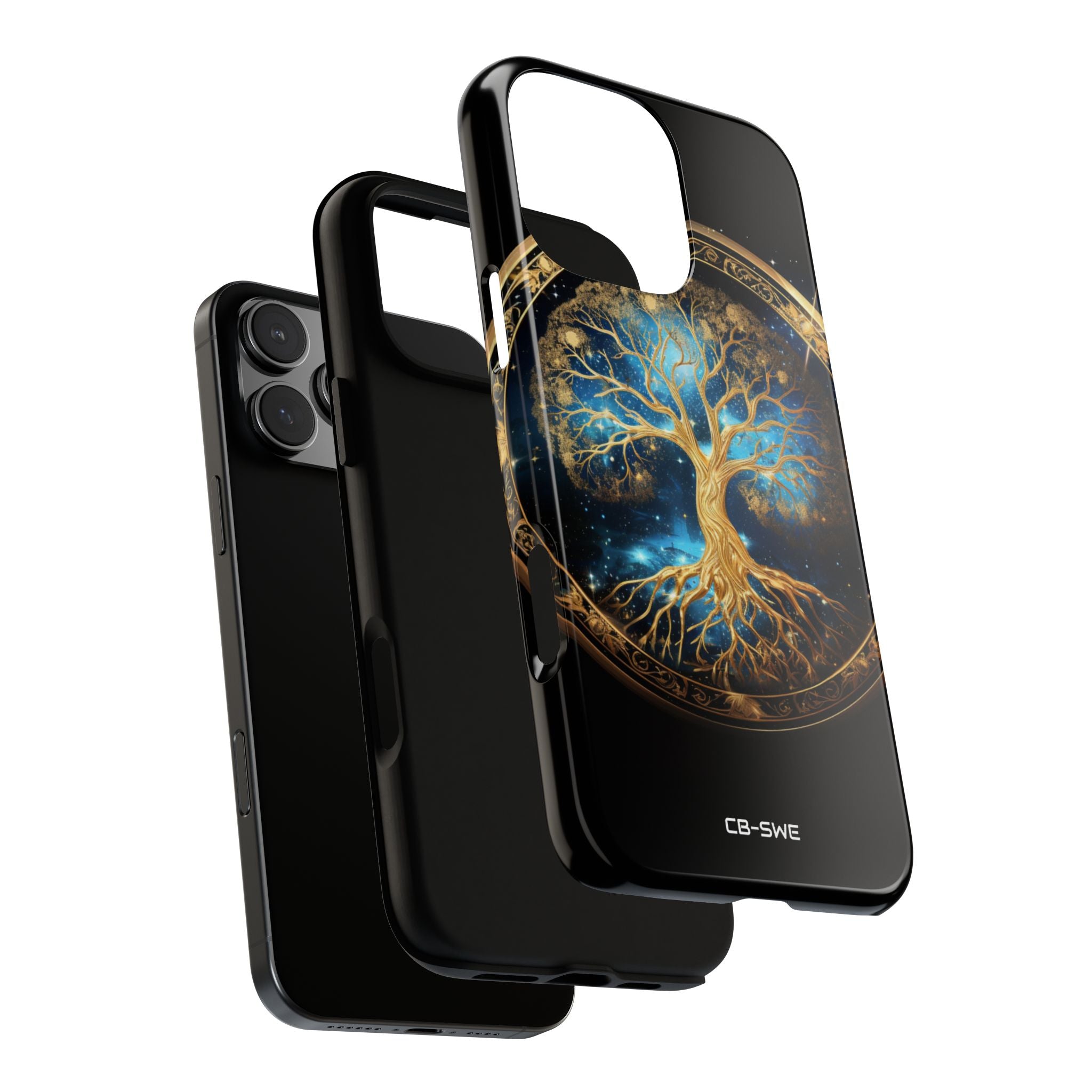 Cosmic Tree Radiance - iPhone Case