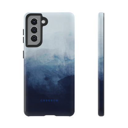 Abstract Blue Gradient - Protective Phone Case