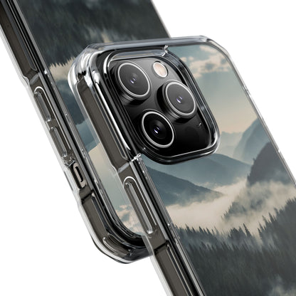 Misty Forest Embrace iPhone Case - Impact