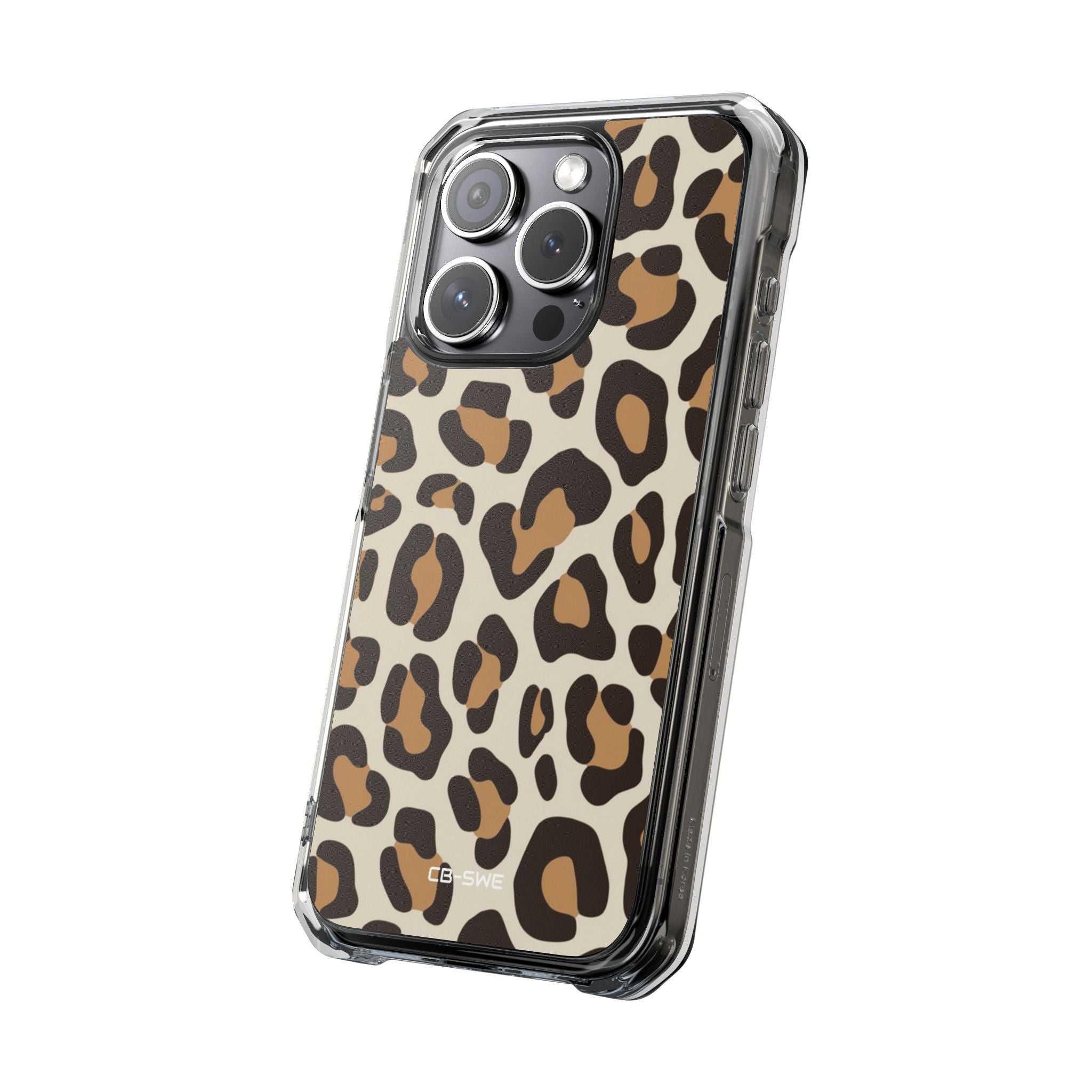 Leopard Print Elegance iPhone Case - Impact