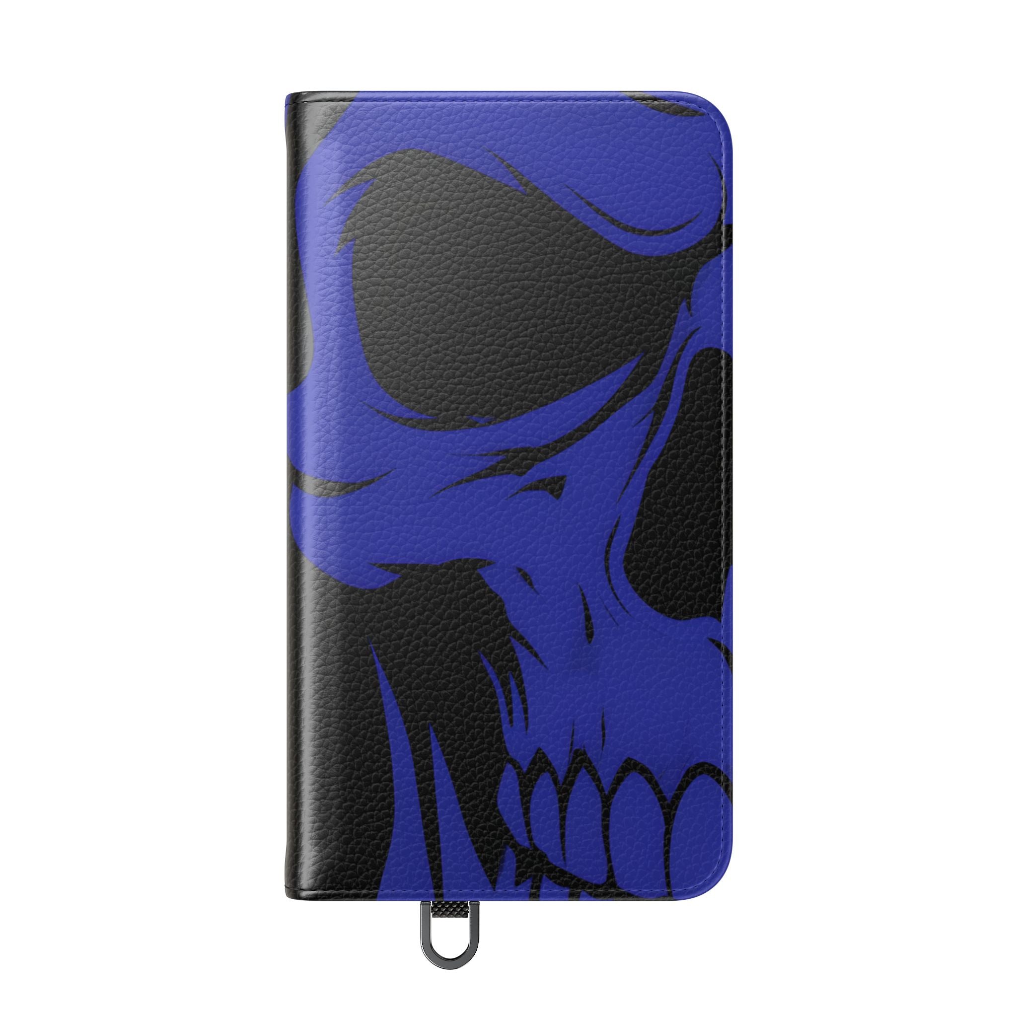 Dual Skulls RedBlue - Samsung S24 Case - Wallet
