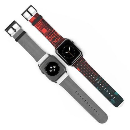 Crimson Circuit - Watch Band