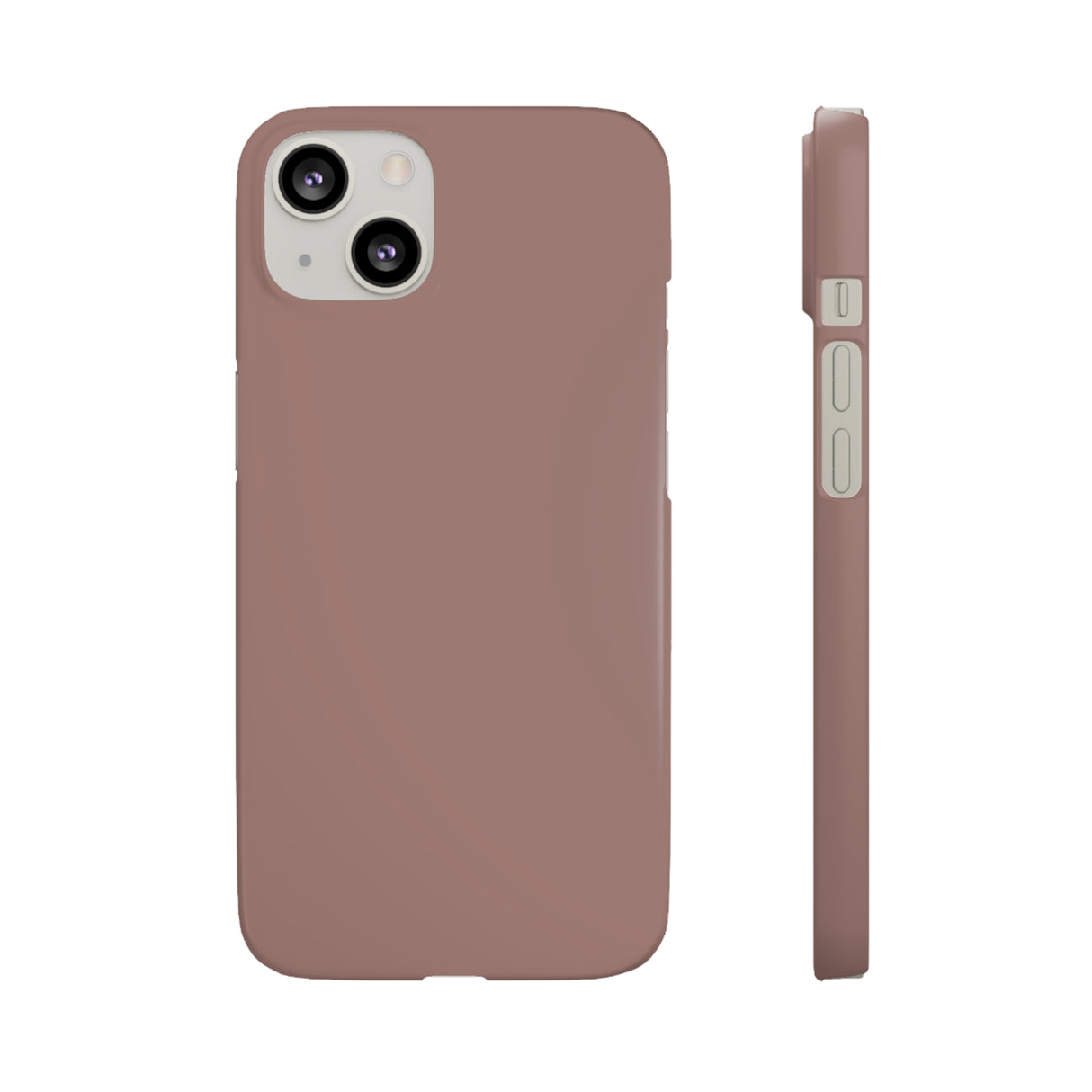 Burnished Brown iPhone Case (Slim) iPhone 13 Matte Phone Case