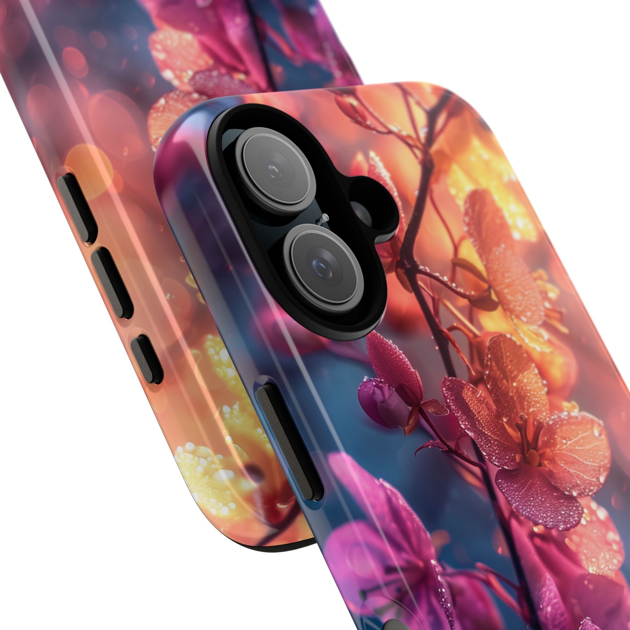 Surreal Flower Harmony iPhone 16 - Tough Phone Case