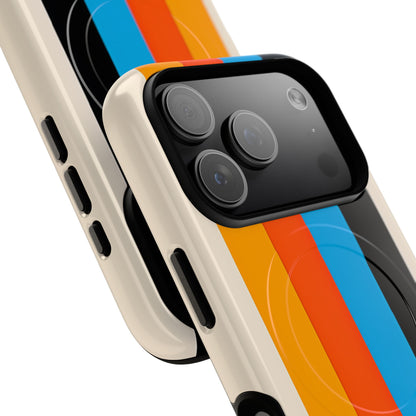 Vivid Stripe Harmony iPhone 17 Pro Case - Tough+