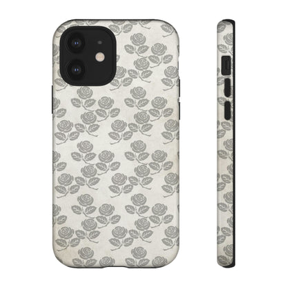 Roseniara Gothic Flower - Protective Phone Case